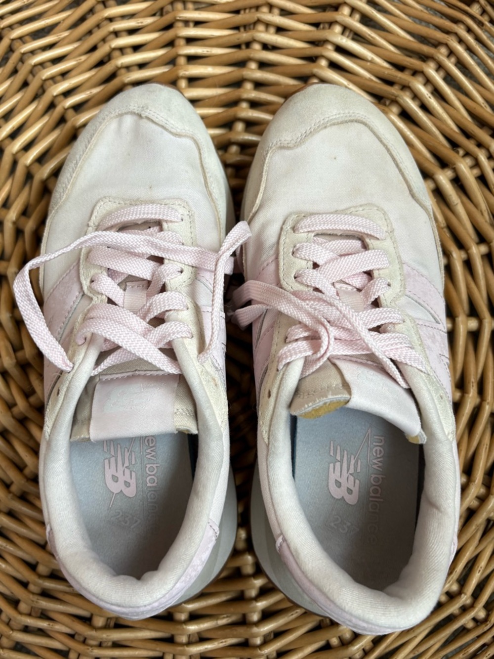New Balance Women's 237 Sneakers in Washed Pink Colorway Size 7 - Picture 7 of 11
